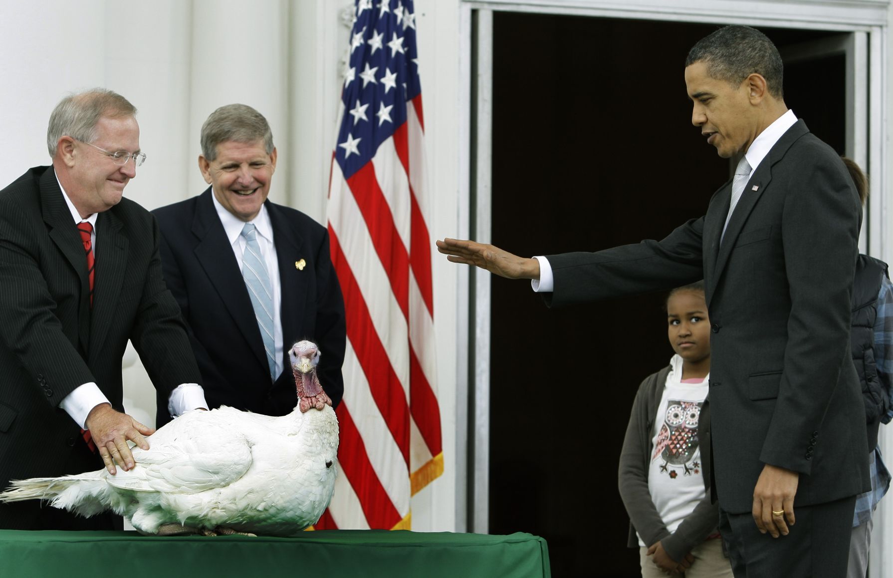 Obama turkey pardon, 2009